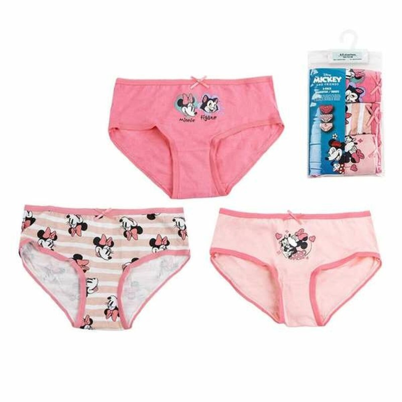 Pack de culottes pour fille Minnie Mouse Multicouleur