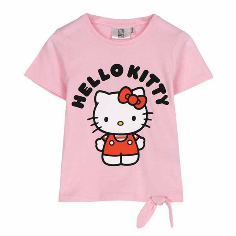 T shirt à manches courtes Enfant Hello Kitty Rose clair