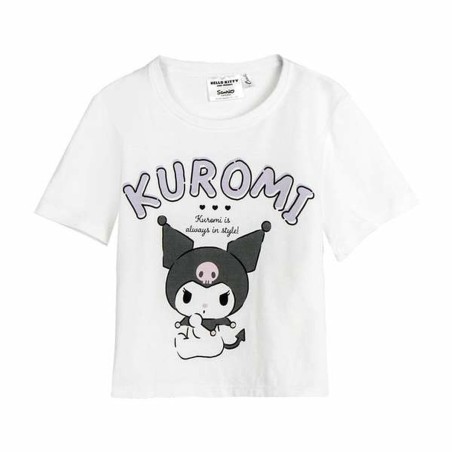 T shirt à manches courtes Enfant Hello Kitty Blanc