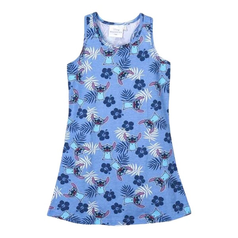 Robe Stitch Bleu Fille