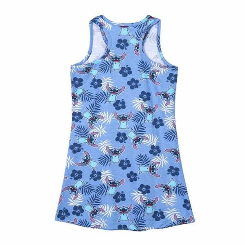 Robe Stitch Bleu Fille