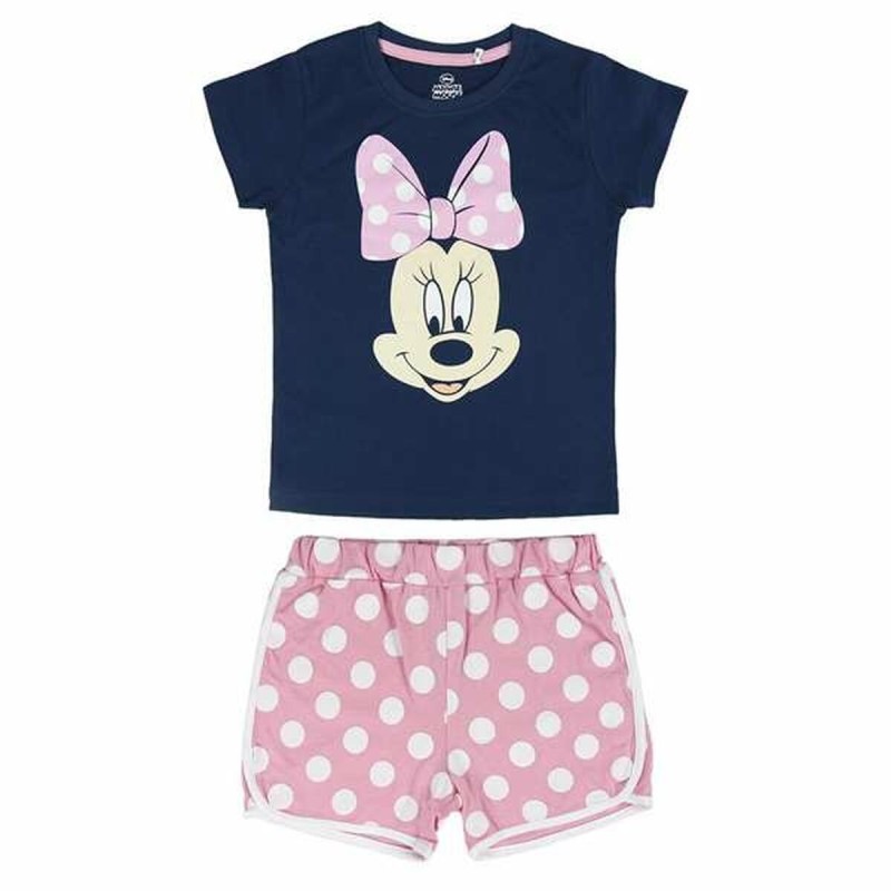 Pyjama Enfant Minnie Mouse Bleu foncé