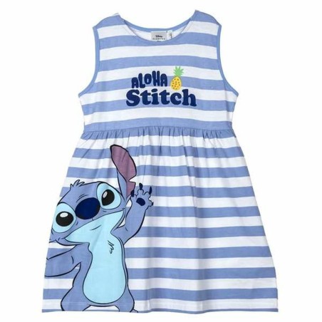 Robe Stitch Bleu Fille