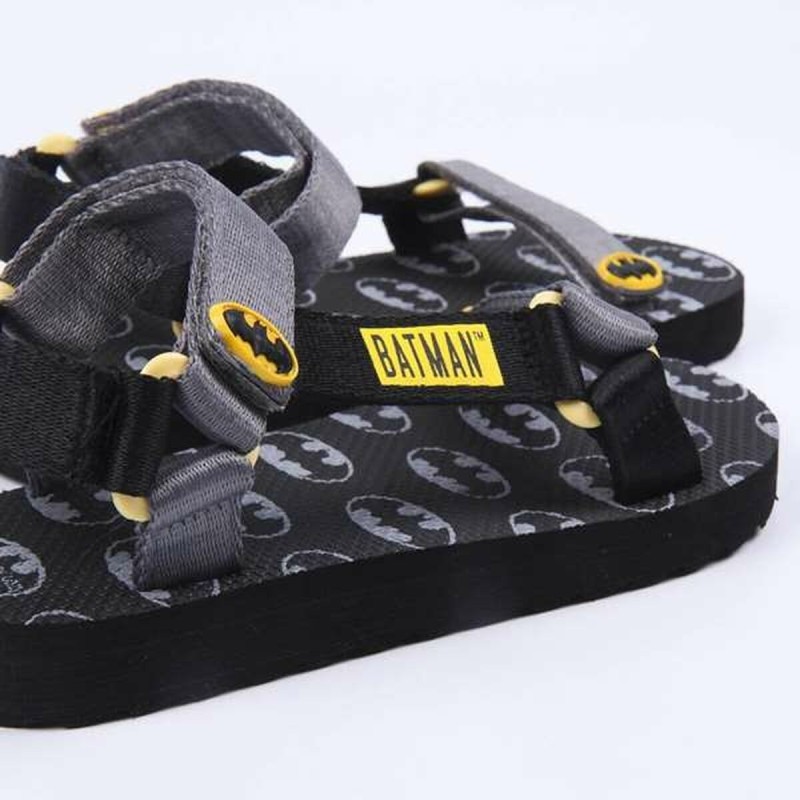 Sandales pour Enfants Batman Noir