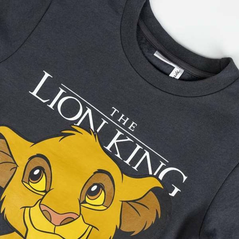 Sweat sans capuche unisex The Lion King Gris foncé