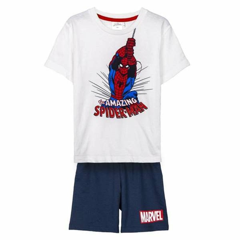 Ensemble de Vêtements Spider-Man Blanc