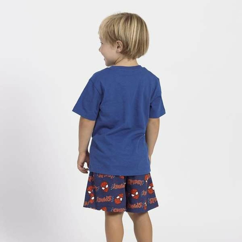 Pyjama Enfant Spider-Man Bleu