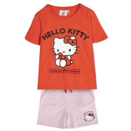 Ensemble de Vêtements Hello Kitty Rouge