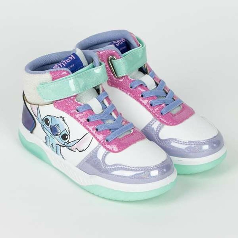 Chaussures de Sport pour Enfants Stitch Blanc