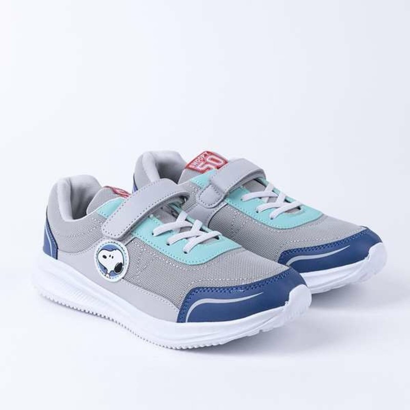 Chaussures de Sport pour Enfants Snoopy Gris