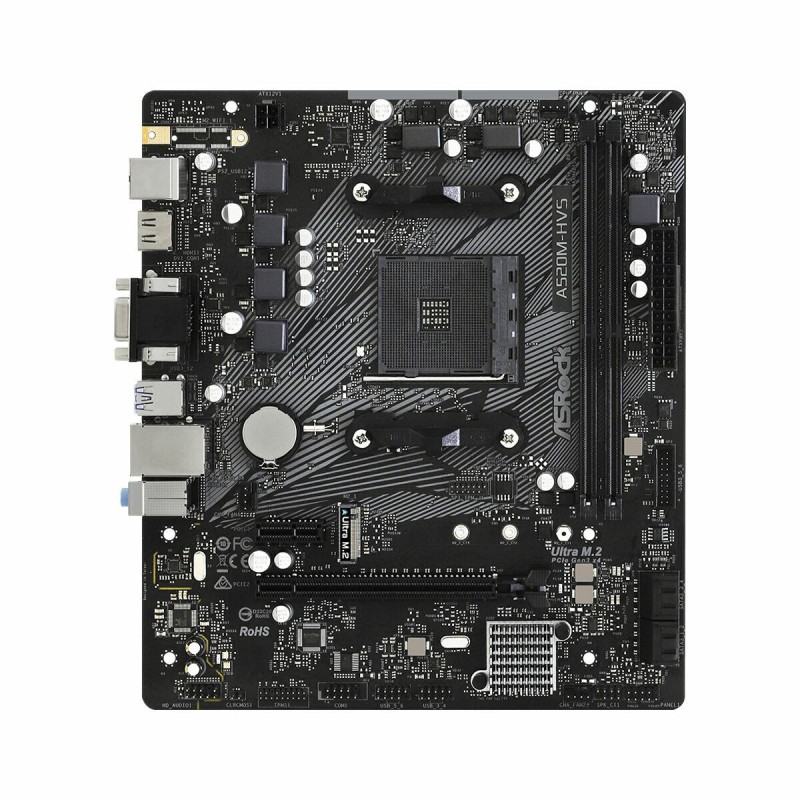 Carte Mère ASRock A520M-HVS AMD A520 AMD AMD AM4