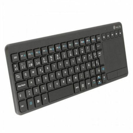 Clavier sans fil NGS TV Warrior Noir Espagnol Qwerty