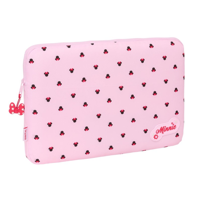 Housse d'ordinateur portable Minnie Mouse Naive Rose 15