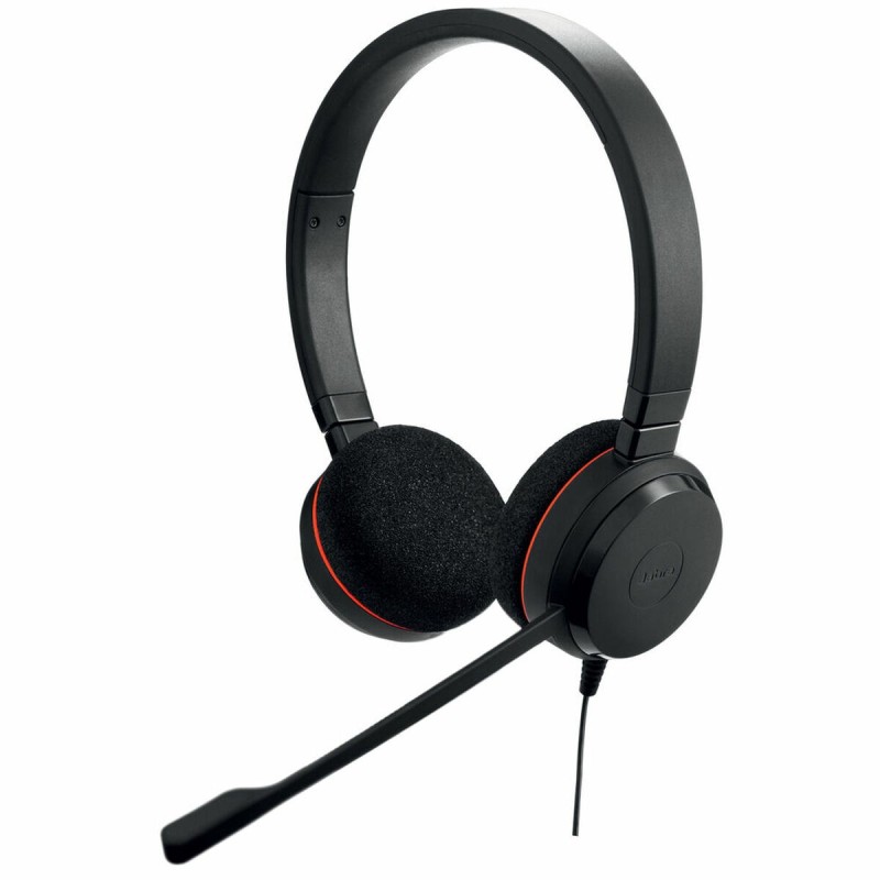 Casques avec Microphone Jabra Evolve 20 MS Stereo Noir