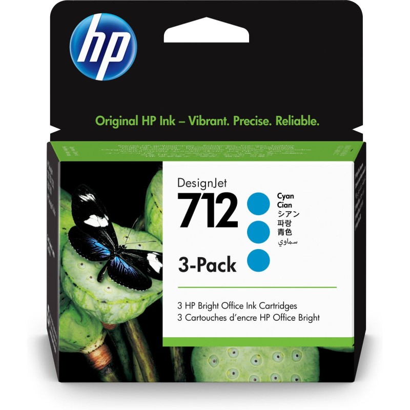 Cartouche d'encre originale HP 3ED77A Cyan