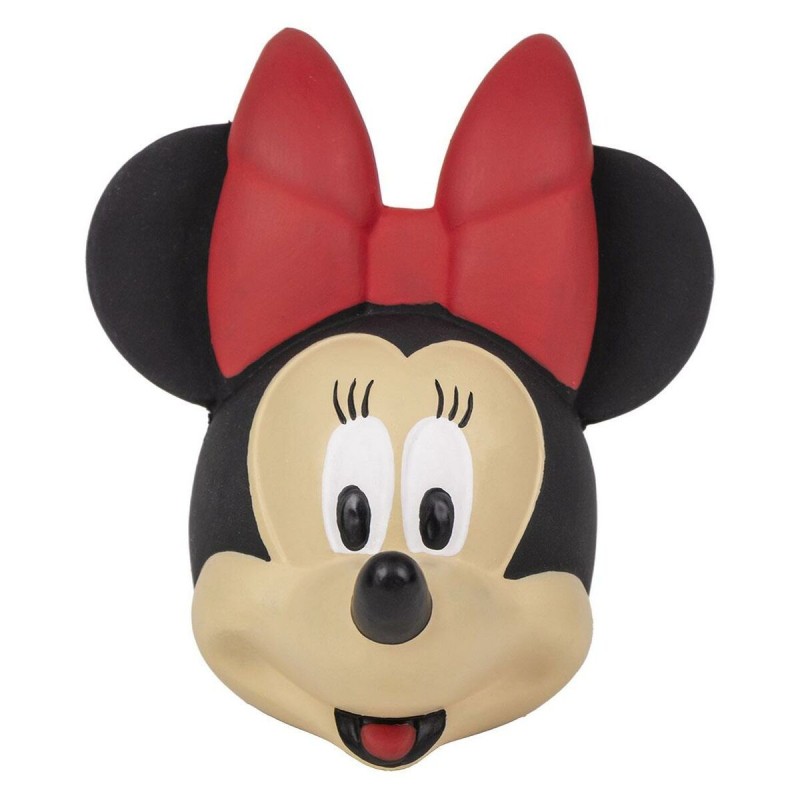 Jouet pour chien Minnie Mouse Noir Rouge Latex 8 x 9 x 7