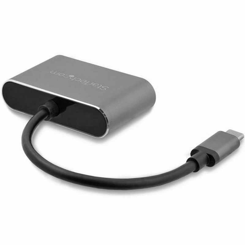 Adaptateur USB C vers VGA/HDMI Startech CDP2HDVGA Noir 4K Ultra HD