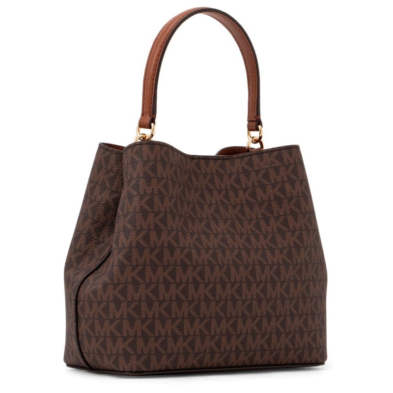 Sac-à-main Femme Michael Kors PRATT-BROWN Marron 18 X 16 X 9 CM