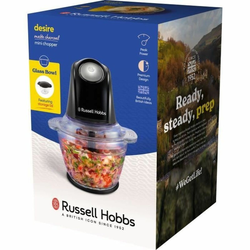 Hachoir Russell Hobbs Chopper Noir Plastique 200 W 1 L