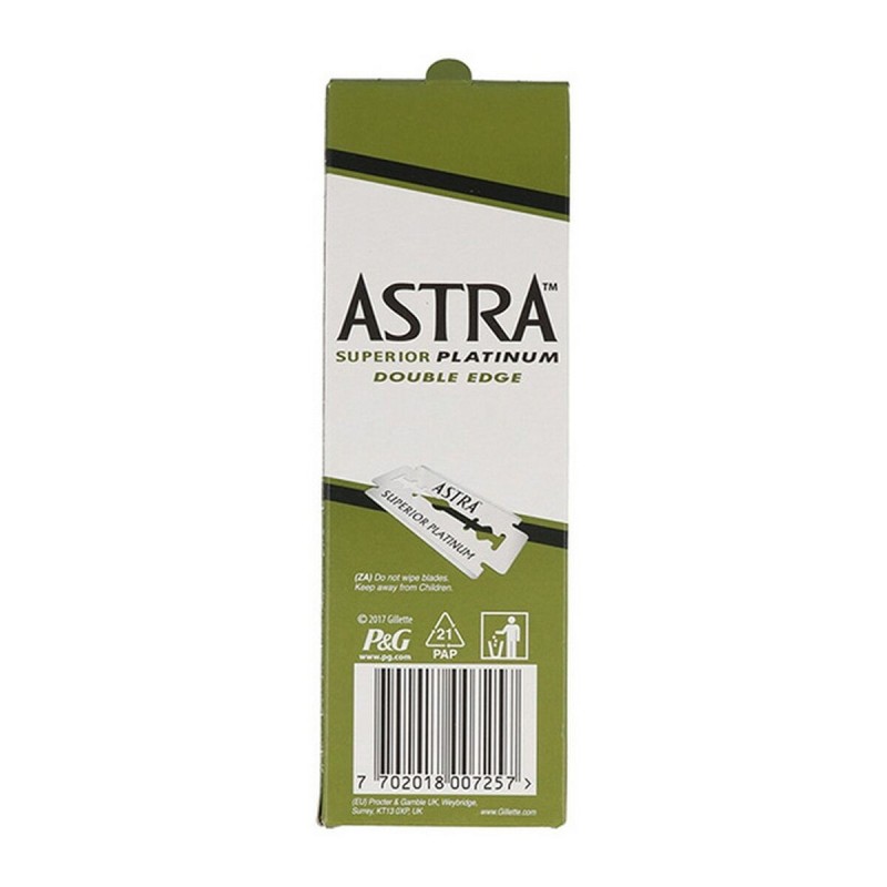 Lames de rasoir Astra Superior Platinum (100 uds)