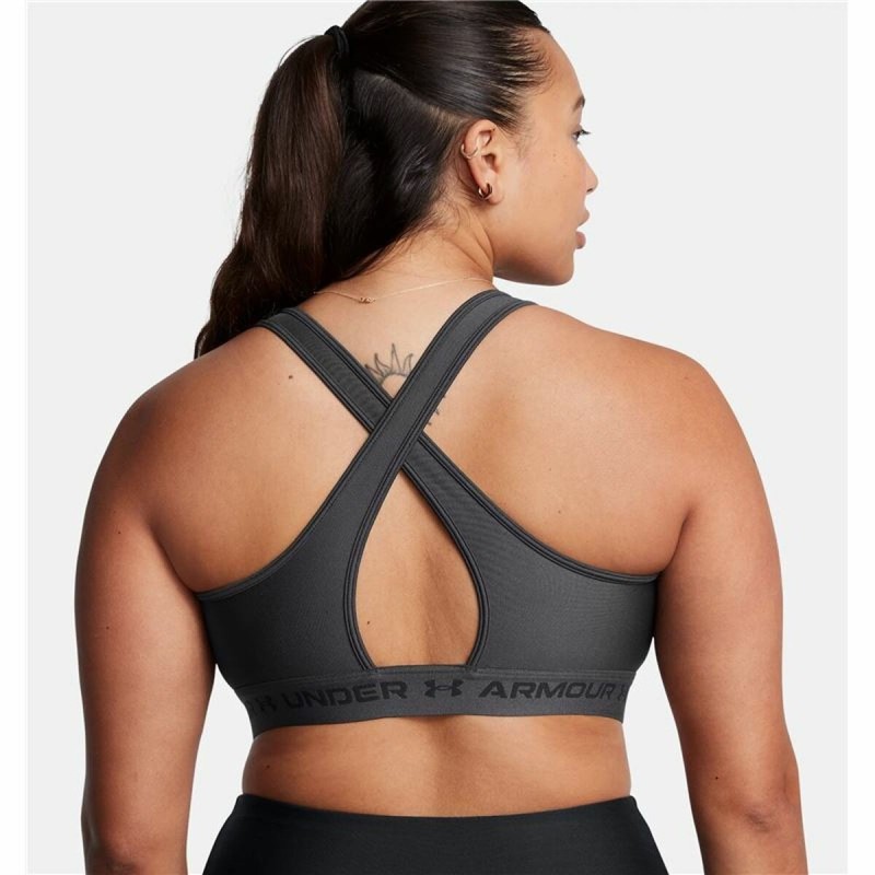 Soutien-gorge de Sport Under Armour Fitness Gris foncé