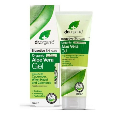 Gel pour le bain hydratant à l'aloe vera Dr.Organic DR00238 200 ml