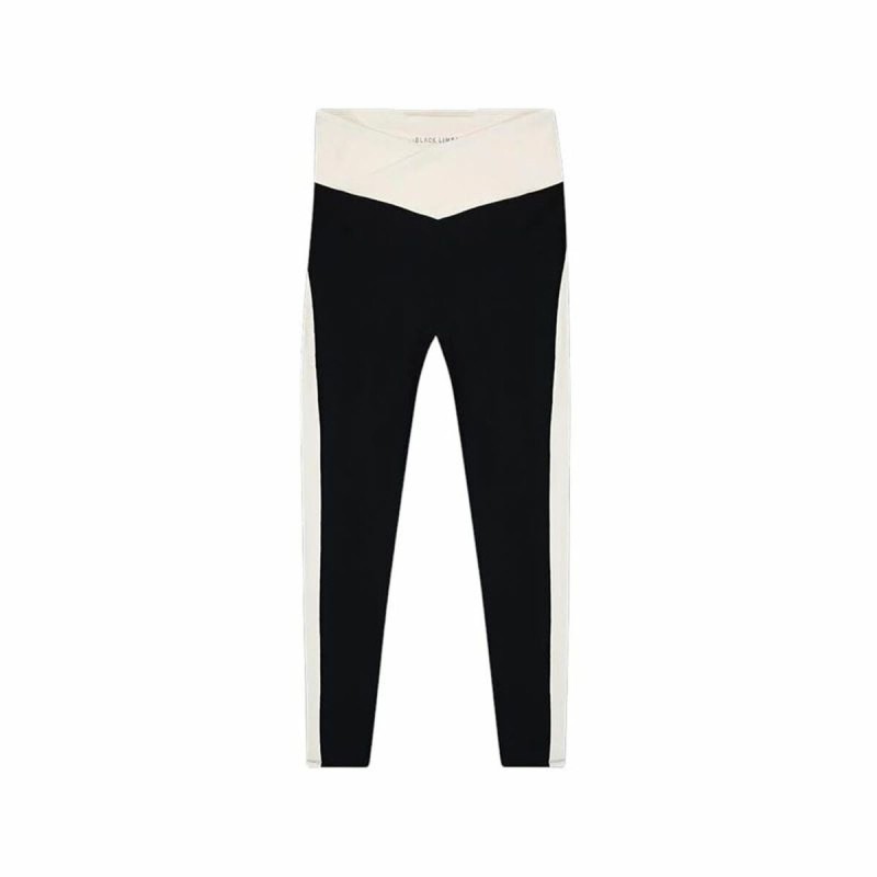 Leggings de Sport pour Femmes Black Limba Shadow Line Noir