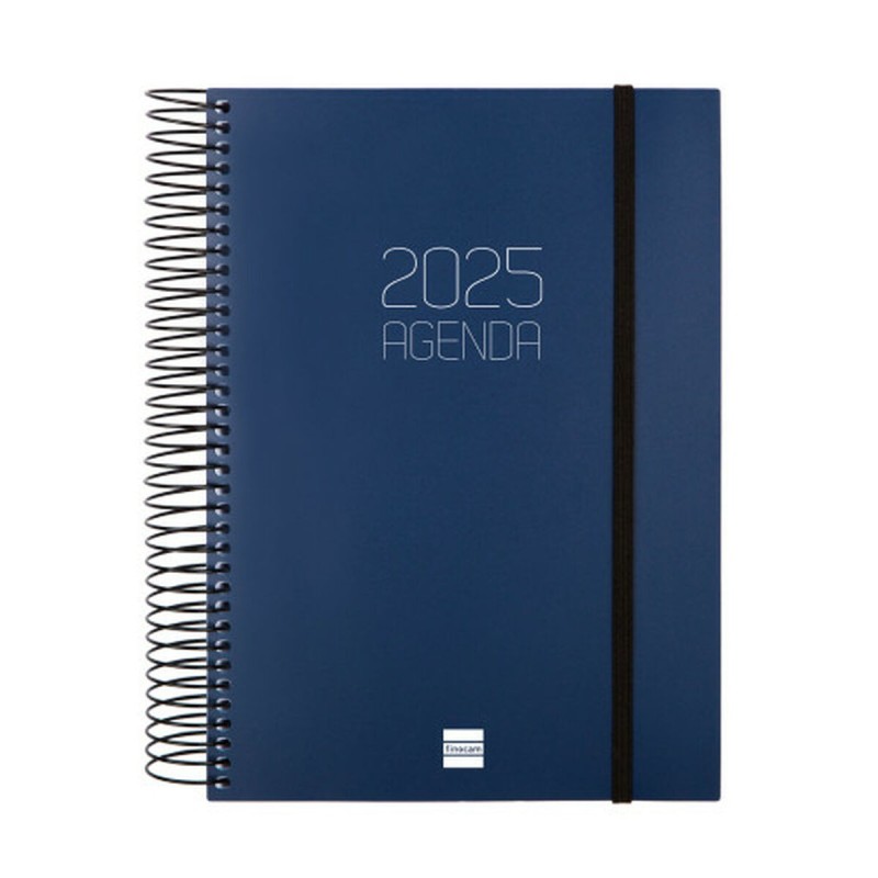 Agenda Finocam OPAQUE Bleu A5 15