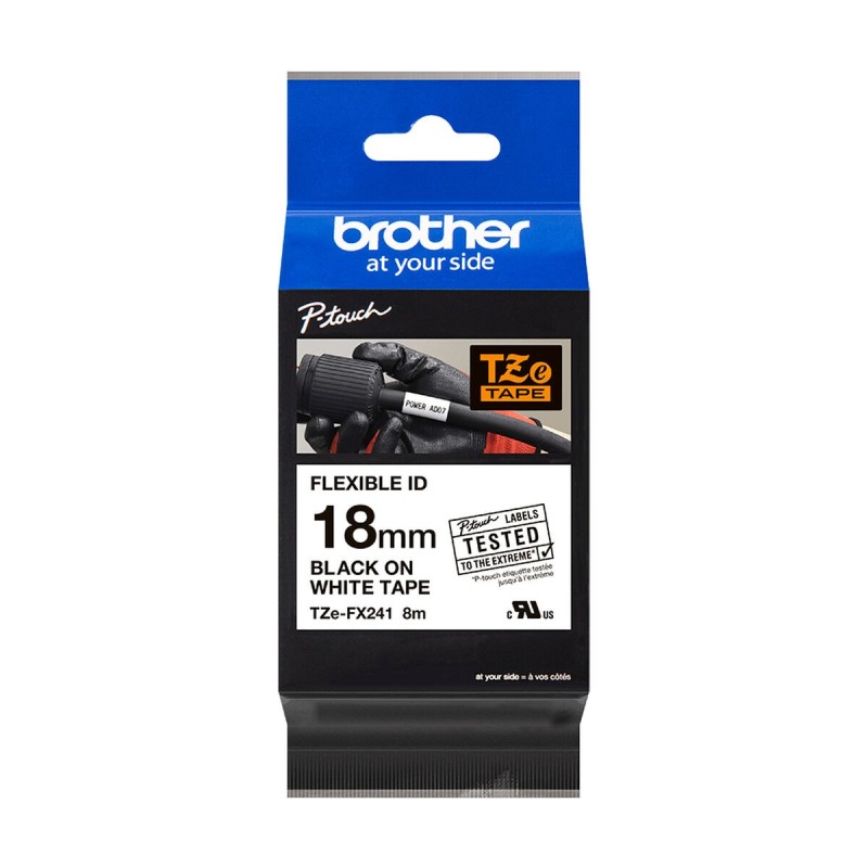 Boîtier ATX semi-tour Brother TZEFX241 Rouge Noir/Blanc