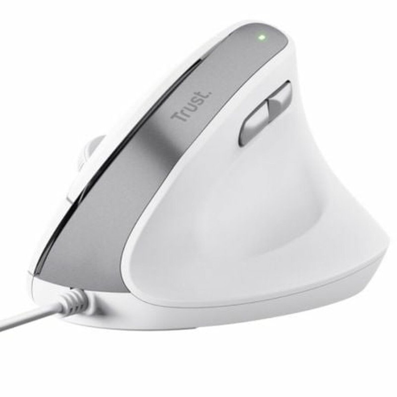 Souris Optique Ergonomique Trust 25397 Blanc 2400 dpi