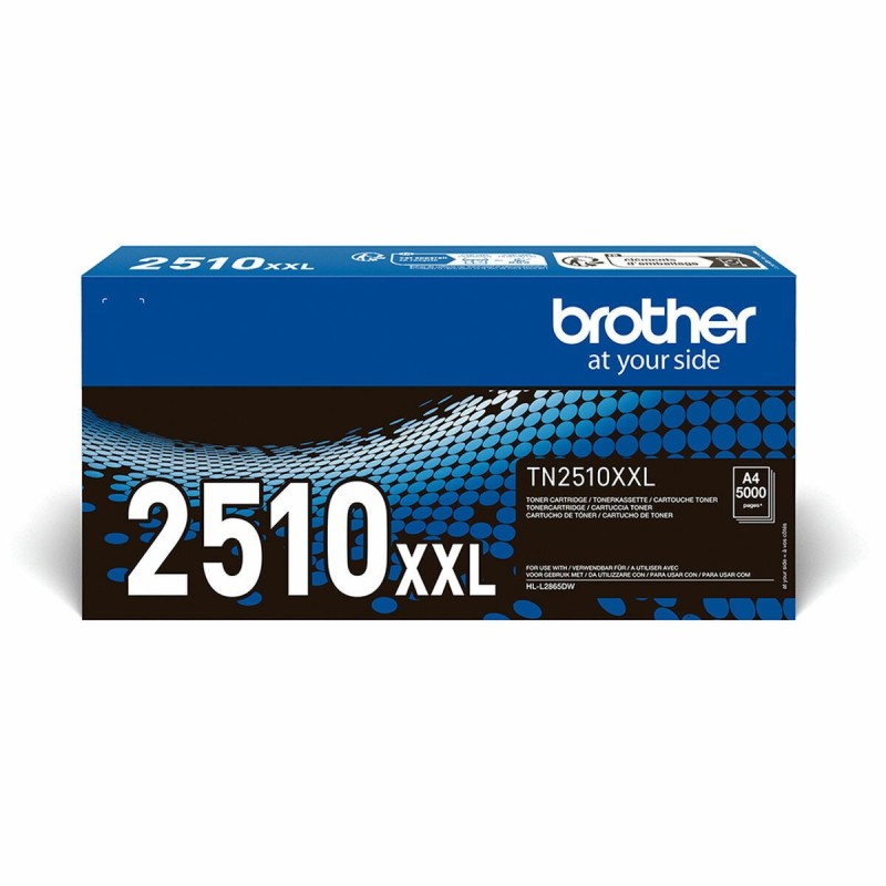 Toner original Brother TN2510XXL Noir (1 Unité)