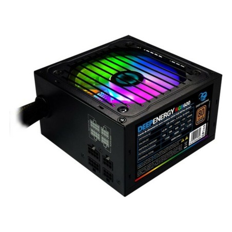 Bloc d’Alimentation CoolBox DeepEnergy RGB600 ATX 600 W 80 Plus Bronze RGB