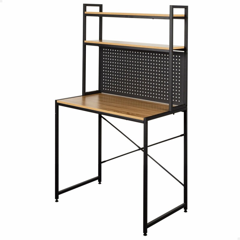 Bureau avec étagères Max Home Acier Mélamine Contre-plaqué 84 x 148 x 50 cm