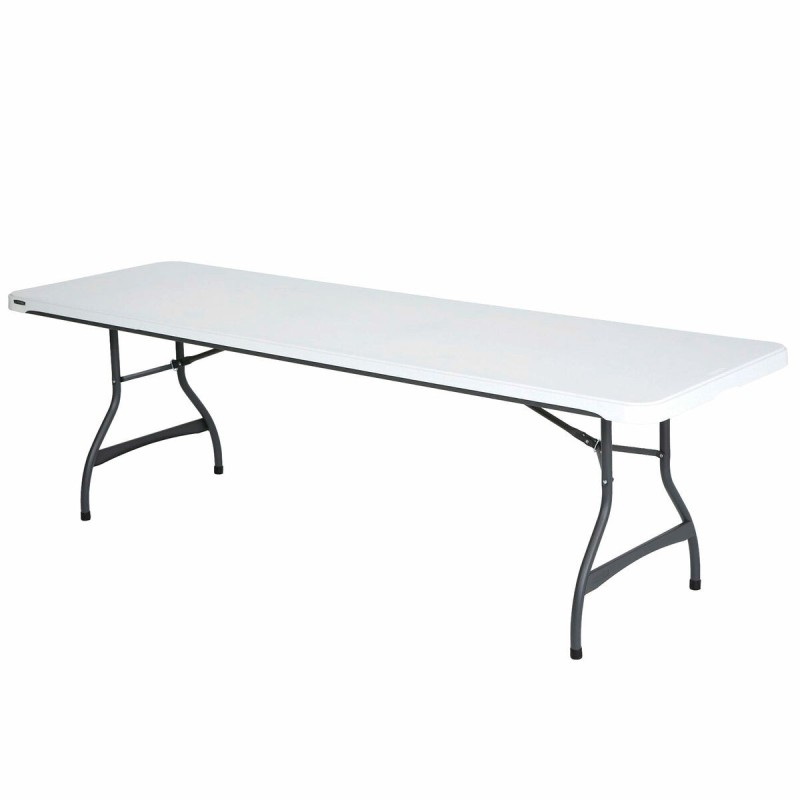 Table Piable Lifetime Blanc 244 x 74 x 76 cm