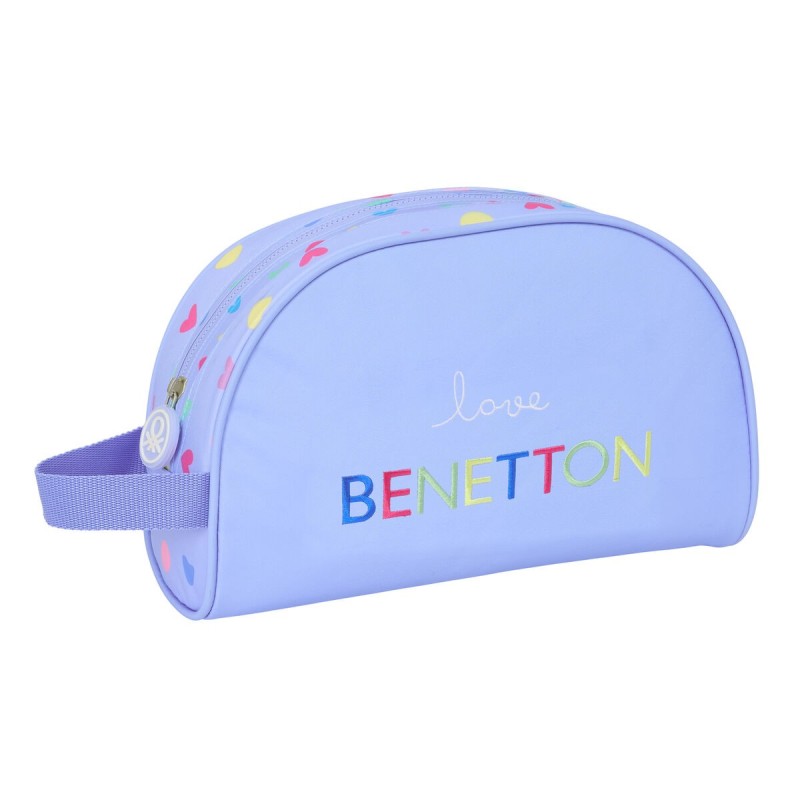 Nécessaire de Voyage Benetton Lila Lila 28 x 18 x 10 cm