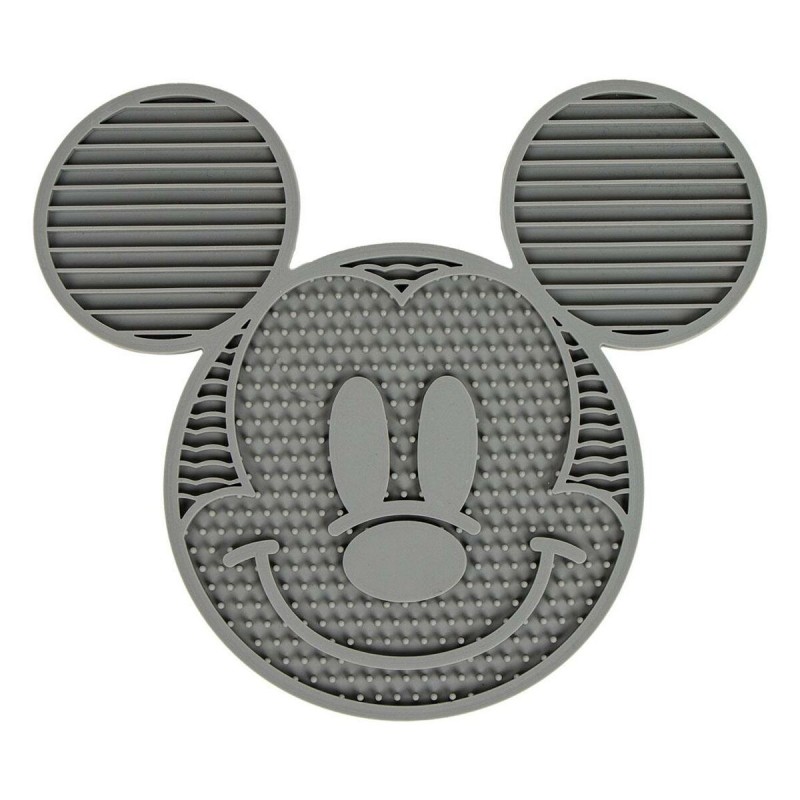 Mangeoire pour chiens Mickey Mouse Gris Silicone 28 x 15 x 1