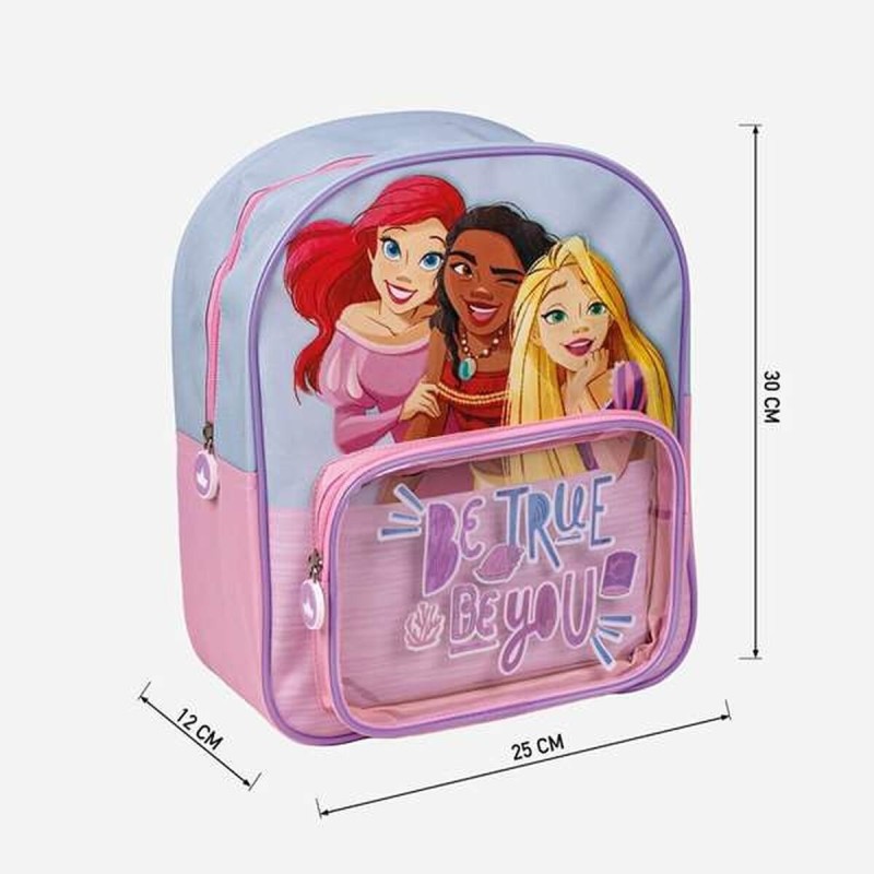 Cartable Disney Princess Bleu