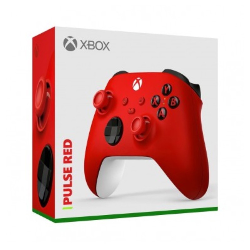 Manette Xbox One Microsoft PULSE RED VALENTINE