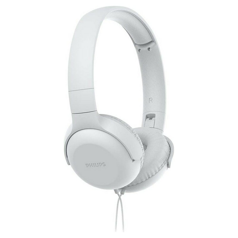 Casque audio Philips Avec câble Blanc