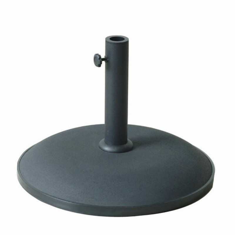 Marbueno Base Parasol Ronde 50x37 cm 25KG Noir Jardin