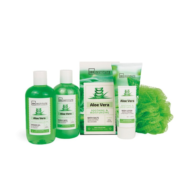 Ensemble de Bain IDC Institute Aloe Vera 6 Pièces