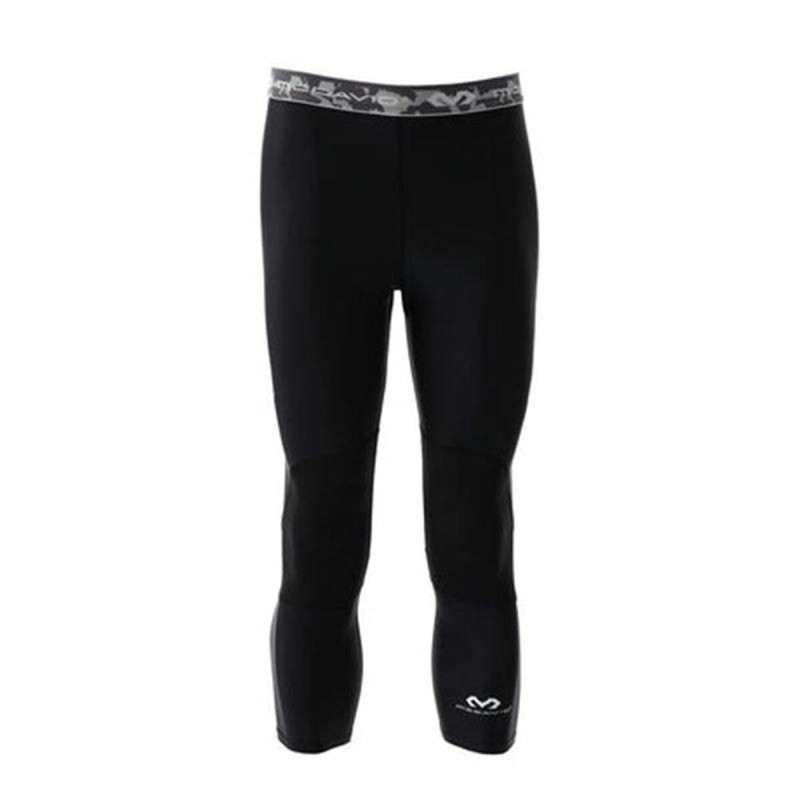 Leggings de sport pour homme McDavid 3/4 Dual Layer Knee Noir