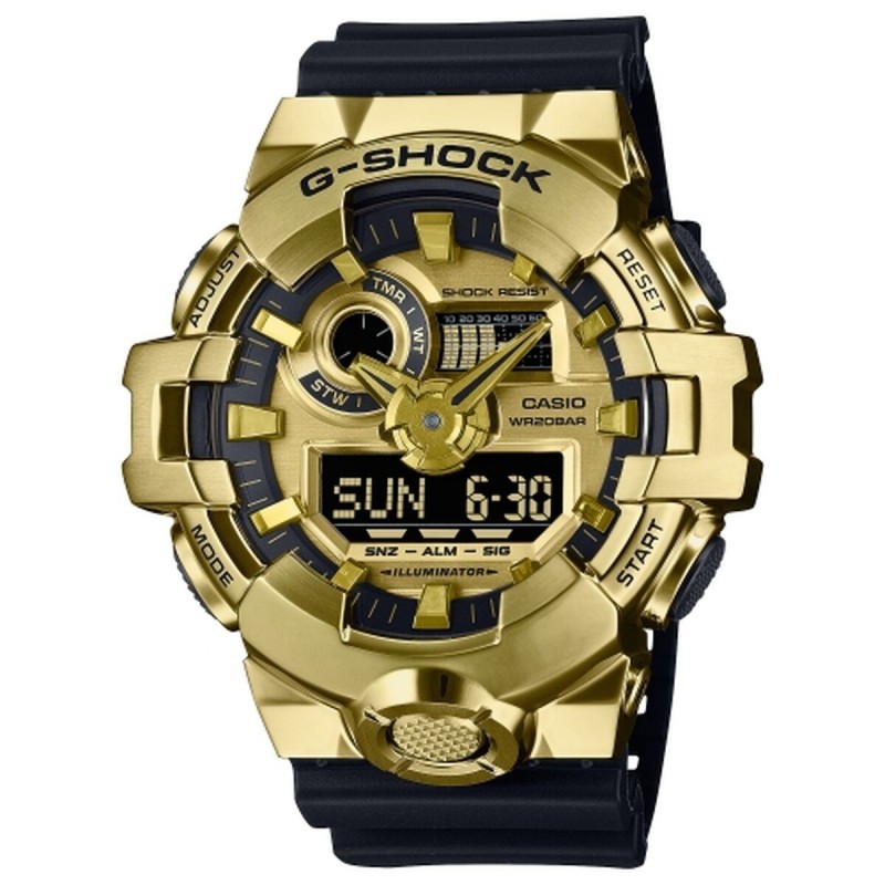 Montre Homme Casio G-Shock GM-700G-9AER Noir Doré