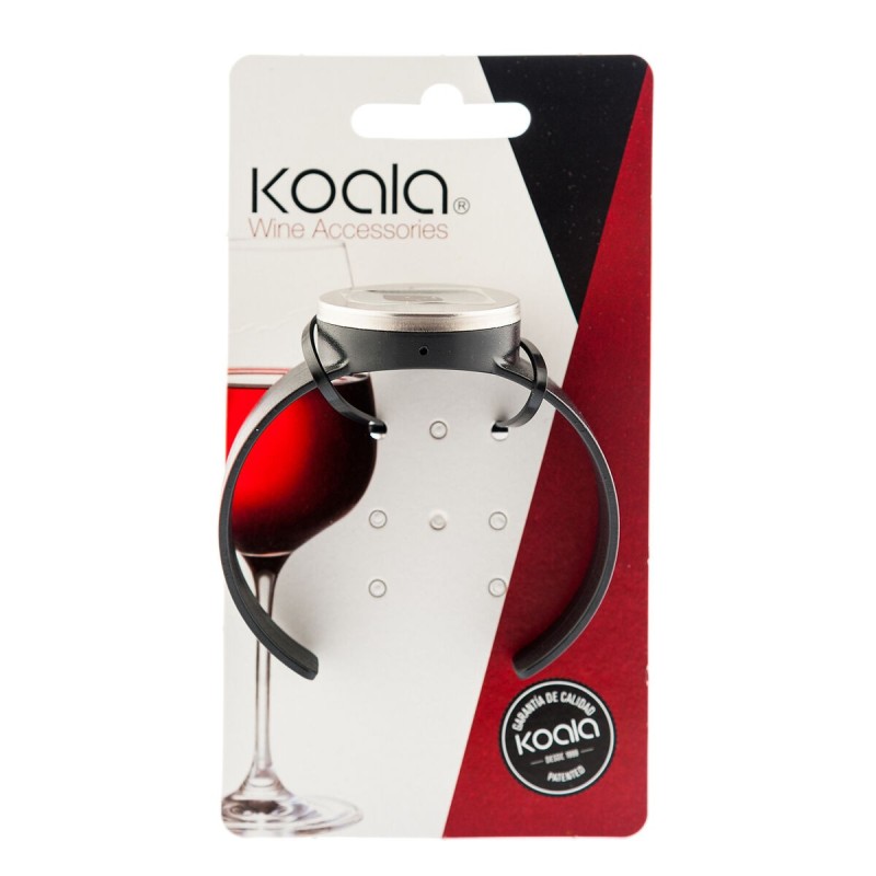 Thermomètre à Vin Koala Bodega Montre Noir Plastique 7