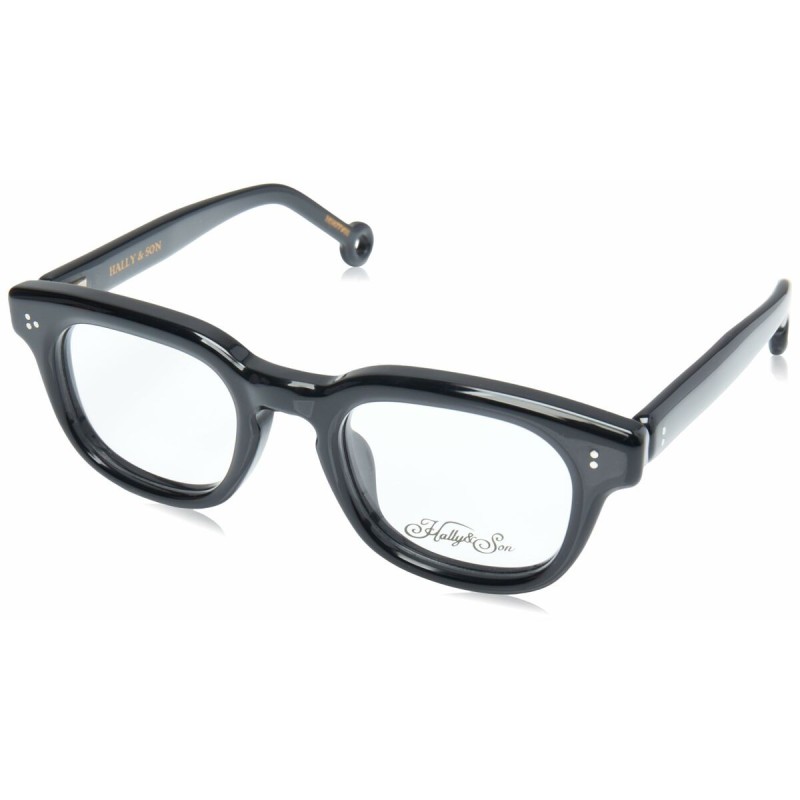 Monture de Lunettes Unisexe Hally & Son HS877V01 Noir Ø 48 mm