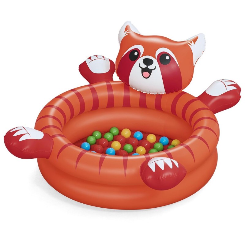 Bestway Piscine à Boules Gonflable Panda 107x94x58 cm +2 Ans Intérieur et Jardin 52702