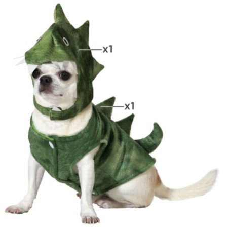 déguisement pour chien Taille M Dinosaure