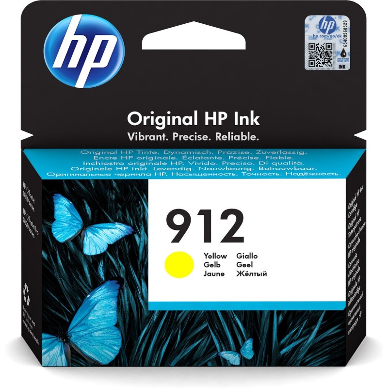 Cartouche d'encre originale HP 912 Jaune