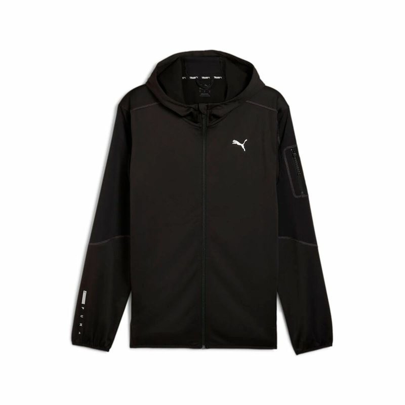 Sweat à capuche homme Puma Flex Panelled Jacket Noir