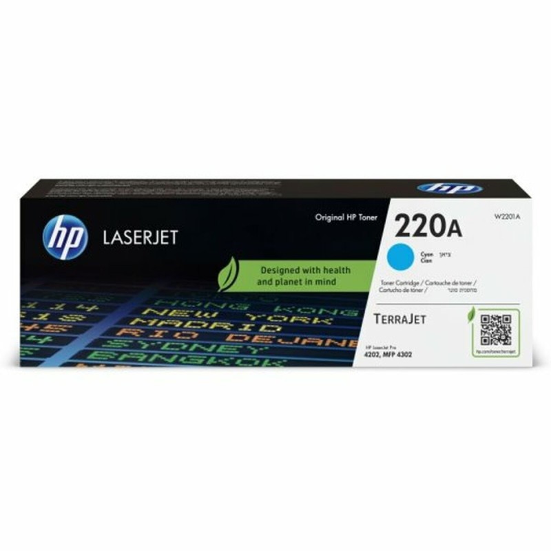 Toner original HP W2201A Cyan